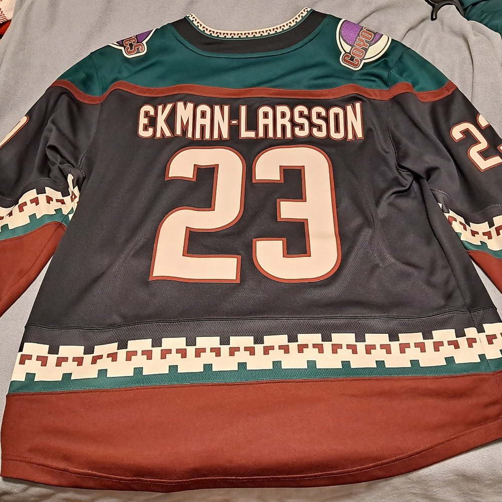 Men's Black Arizona Coyotes Premier Breakaway Jersey - Oliver Ekman-Larsson